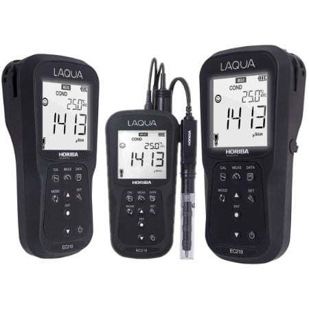 Horiba LAQUA EC 210 K Conductivity TDS Res Sal Temp Meter