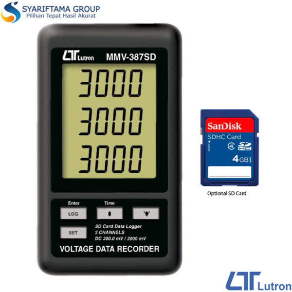 Lutron MMV-387SD Voltage Data Recorder