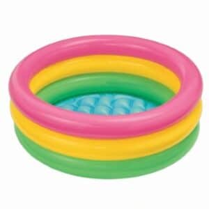 Kolam Anak Pelangi Sunset Glow Baby Pool 3 Ring Intex