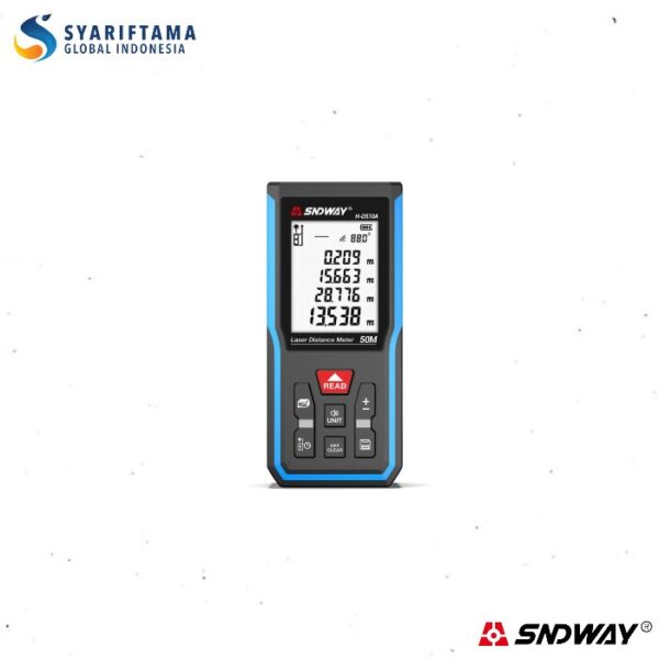 Sndway Meteran Digital 50 Meter H-D510A High Capacity Memory Recharge