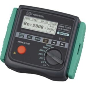 Kyoritsu KEW 4106 Earth Resistance & Resistivity Tester