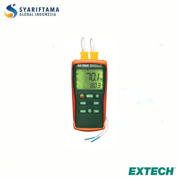 Extech EA10 EasyView Dual Input Thermometers