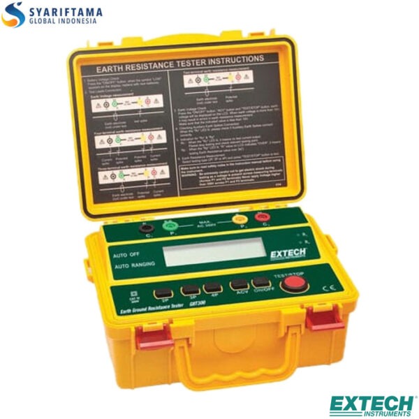 Extech GRT300 4-Wire Earth Ground Resistance Tester