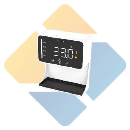 Thermometer Infrared LK90 Hand Sanitizer Dispenser Otomatis 2 in 1
