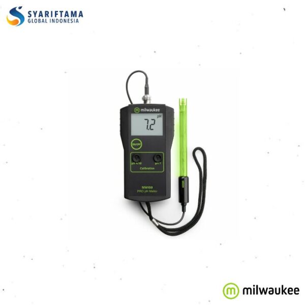 Milwaukee MW102 Portable pH and Temperature Meter