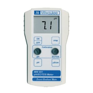 Milwaukee MW801 Standard Portable pH / Conductivity / TDS Combination Meter