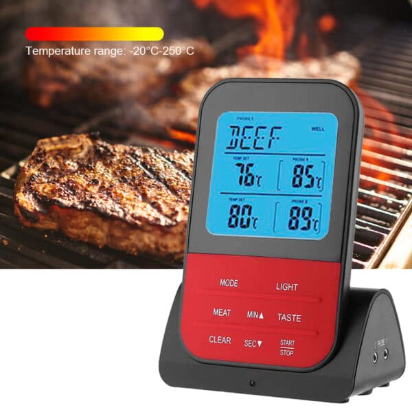 Wireless Food Thermometer with Timer FTO