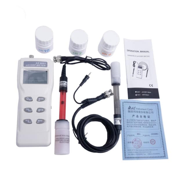 AZ Instrument 8651 pH and Oxidation Reduction Potential (ORP) Meter