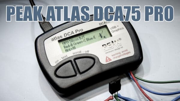 Peak Atlas DCA75 Pro Advanced Semiconductor Analyzer w/ Curve Tracing