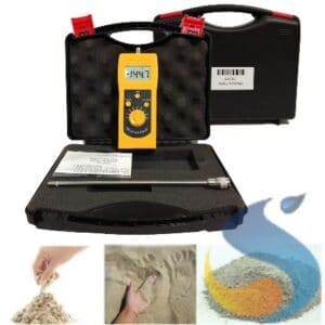 Ceramic Powder Sand Soil Moisture Meter DM300F
