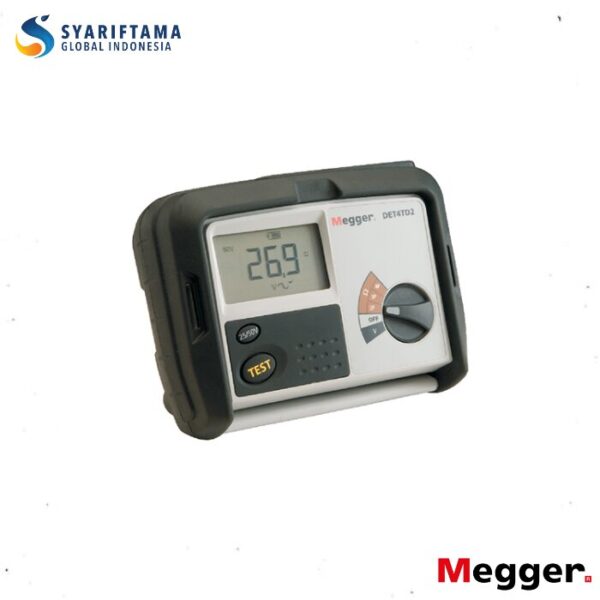 MEGGER DET4TD2 Earth Resistance and Soil Resistivity Tester