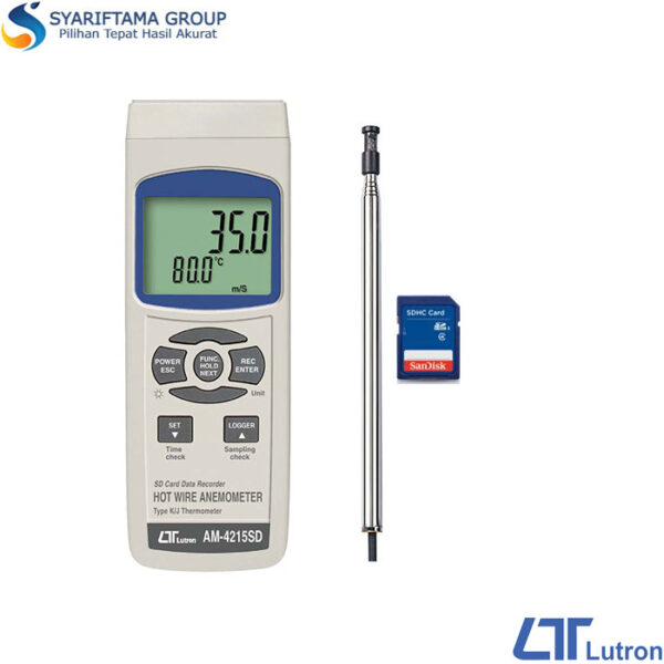 Lutron AM-4215SD Hot Wire Anemometer