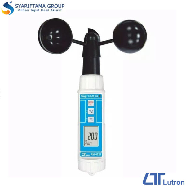 Lutron AM-4221 Cup Anemometer + Temp.