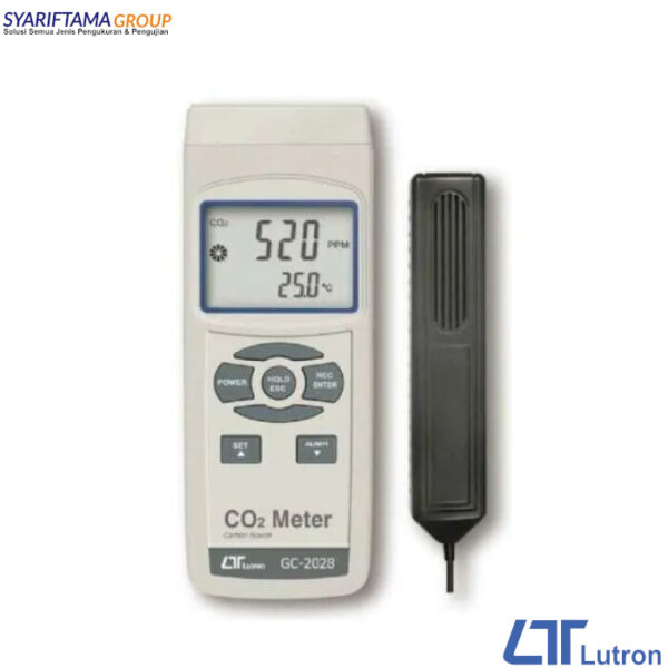 Lutron GC-2028 CO2 Meter + Temperature